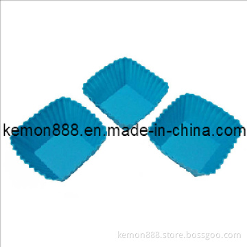 Set of 6PCS Silicon Square Cupcake Cups